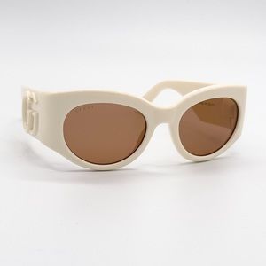 NEW GG1544S 004 GUCCI BEIGE BROWN WOMEN SUNGLASSES GUCCI GG 1544S 004